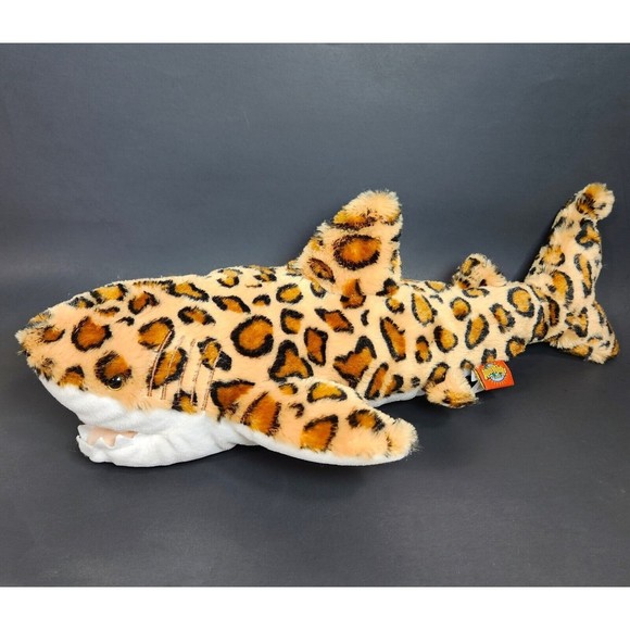 Adventure Planet Leopard Shark Plush Toy 21 inch Ocean Fish Plushie Stuffed - Picture 4 of 6